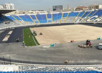 Les travaux de revêtement du stade Mohammed V avancent en vue de son ouverture en mars