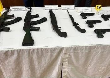 Le BCIJ révèle l’arsenal militaire de l’organisation terroriste « Les Lions du Califat »