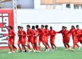 Le Maroc U17 termine sa préparation avant un choc décisif face à l’Égypte