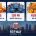 500 kilos de poisson et 6000 oranges : la Norvège fait le buzz avant le Mondial 2026
